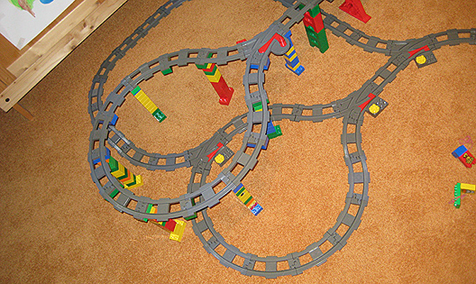 Lego Duplo Train #13 - Final Rail